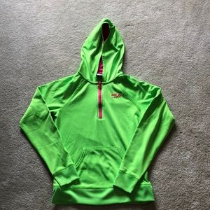 Lime and Pink FILA Sport ZIP UP Hoodie